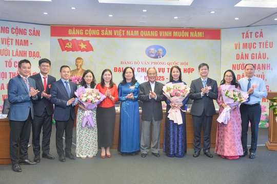 Đại hội Chi bộ Vụ Tổng hợp nhiệm kỳ 2025 - 2027