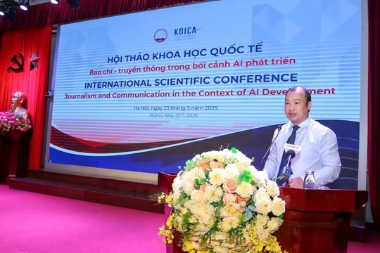 “Báo chí - truyền thông trong bối cảnh AI phát triển": Nhân lực là yếu tố quyết định