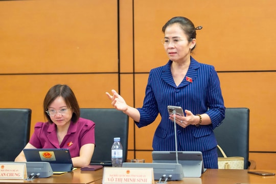 ĐBQH Võ Thị Minh Sinh (Nghệ An): “Làm hàng thật, lan tỏa niềm tin từ cơ sở”