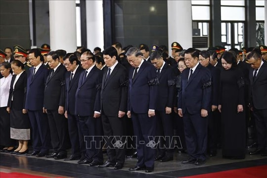 Cử hành trọng thể Lễ truy điệu nguyên Chủ tịch nước Trần Đức Lương