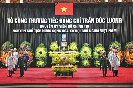 Lễ truy điệu nguyên Chủ tịch nước Trần Đức Lương tại Hà Nội