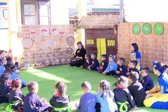 Tăng cường tiếng Việt - "chìa khóa" mở tương lai trẻ em vùng khó