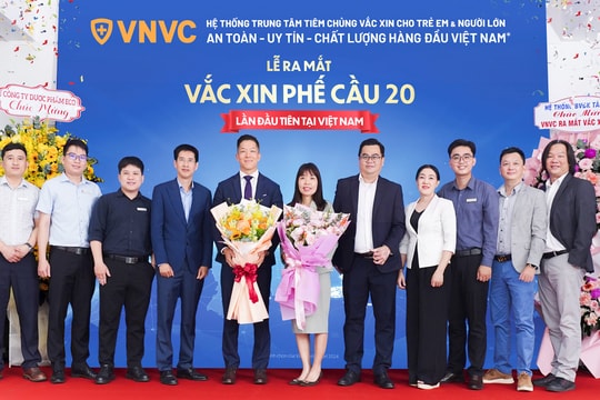 Vaccine phế cầu 20 cho người lớn có đầu tiên tại Việt Nam, tiêm ở VNVC