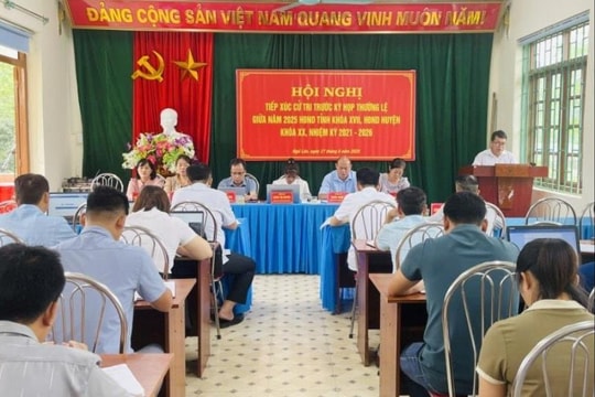 Cao Bằng: Cử tri kiến nghị xây hồ treo để bảo đảm nước sinh hoạt cho người dân