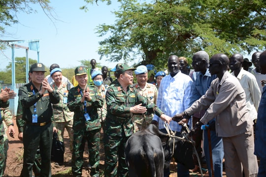 Gìn giữ hòa bình Việt Nam: Bước trưởng thành mạnh mẽ