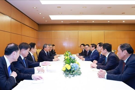 Thủ tướng Phạm Minh Chính hội đàm với Thủ tướng Trung Quốc Lý Cường