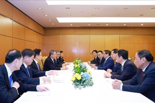 Thủ tướng Phạm Minh Chính hội đàm với Thủ tướng Trung Quốc Lý Cường