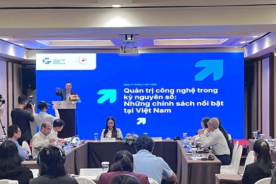 Thể chế “đi trước một bước” để thúc đẩy công nghệ số