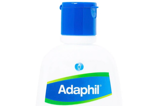 Thu hồi sữa rửa mặt Adaphil 125ml vì chứa chất ngoài công thức