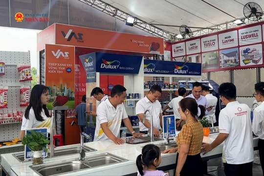 Hệ thống siêu thị VLXD và nội thất Hoa Sen Home mở gian hàng trưng bày quy mô lớn ngay tại TP. Bắc Giang