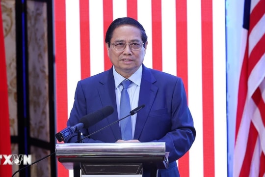 Thủ tướng Phạm Minh Chính phát biểu chính sách tại Đại học Quốc gia Malaysia