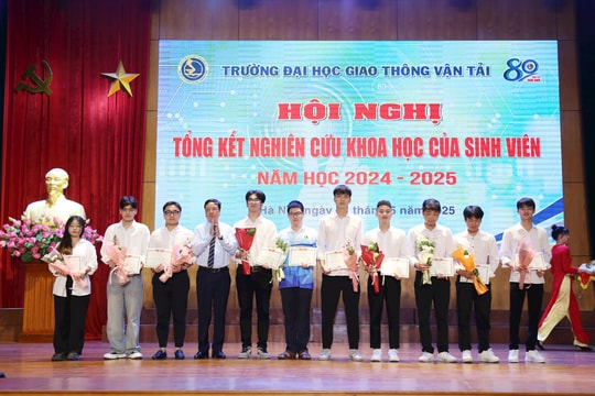 Trường ĐH Giao thông Vận tải: Gần 3.000 sinh viên tham gia hoạt động nghiên cứu khoa học