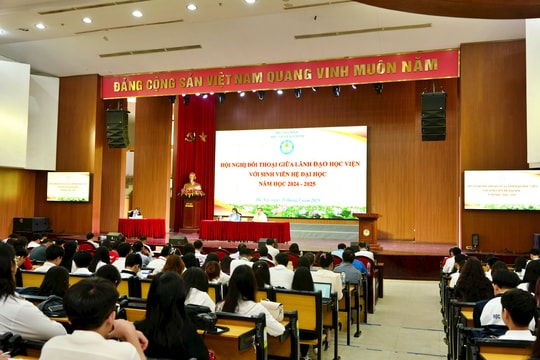 Hội nghị đối thoại giữa lãnh đạo Học viện Tài chính và sinh viên: Giải quyết những vấn đề “nóng” sinh viên quan tâm