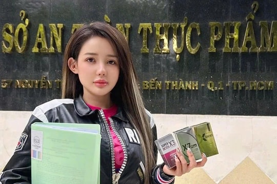 Kiểm tra, xác minh, lấy mẫu kiểm nghiệm sản phẩm giảm cân do DJ Ngân 98 quảng cáo