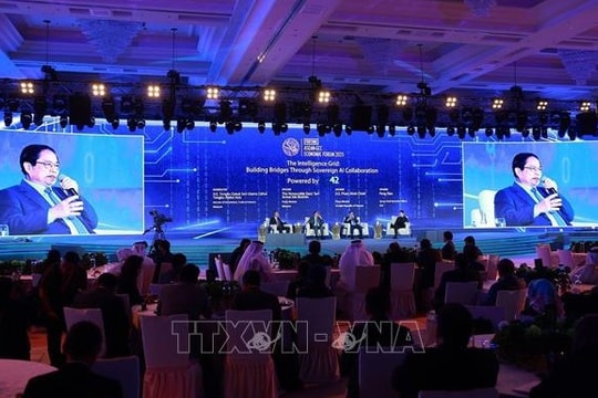 Thủ tướng Phạm Minh Chính dự Phiên thảo luận về phát triển trí tuệ nhân tạo (AI)