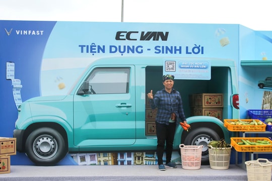 VinFast EC Van: Chiếc xe sinh lời tối ưu cho hộ gia đình và doanh nghiệp vận tải nhỏ