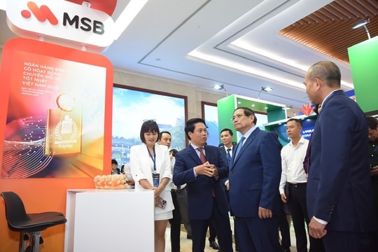 MSB giới thiệu công nghệ Marketing tại sự kiện Chuyển đổi số ngành ngân hàng 2025