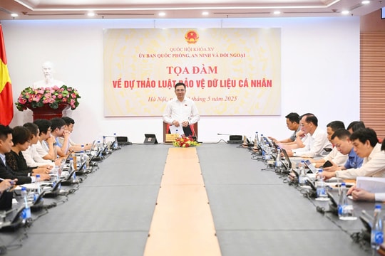 Tọa đàm về Dự thảo Luật Bảo vệ dữ liệu cá nhân