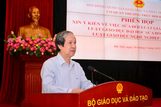 Tạo hành lang pháp lý đồng bộ để giáo dục phát triển nhanh, chất lượng