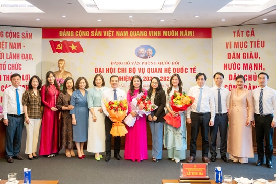 Đại hội Chi bộ Vụ Quan hệ quốc tế nhiệm kỳ 2025-2027