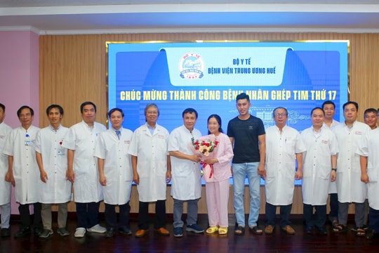 Bệnh viện Trung ương Huế: Nữ bệnh nhân hồi sinh nhờ ghép tim của người chết não