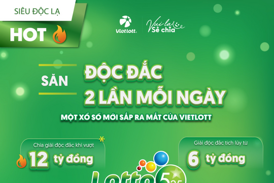 Vietlott trả thưởng 4.353 tỷ đồng, chuẩn bị ra mắt sản phẩm mới Lotto 5/35