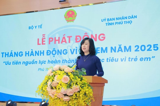Tháng hành động vì trẻ em năm 2025: Ưu tiên nguồn lực hoàn thành các mục tiêu