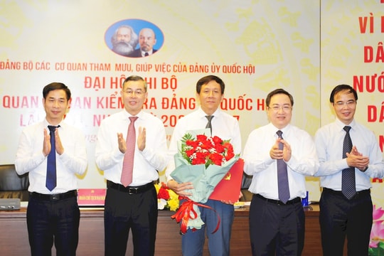 Nâng cao hiệu lực, hiệu quả công tác kiểm tra, giám sát trong Đảng bộ Quốc hội