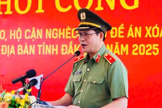 Giám đốc Công an tỉnh Đắk Lắk, Thiếu tướng Lê Vinh Quy nghỉ hưu trước tuổi