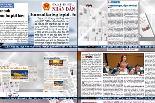 Tổng hợp Điểm báo VTV1 từ ngày 26/5 - 1/6/2025