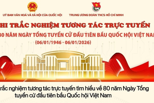 Đợt sinh hoạt chính trị sâu rộng tìm hiểu 80 năm Quốc hội Việt Nam