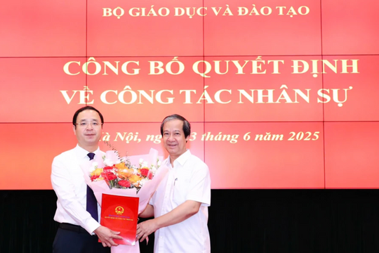 Giám đốc Sở GD-ĐT Bắc Ninh được bổ nhiệm làm Phó Vụ trưởng Vụ Giáo dục phổ thông