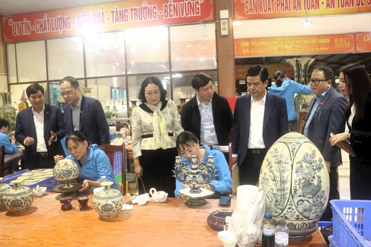 Làng nghề khó thu hút nhân lực chất lượng cao