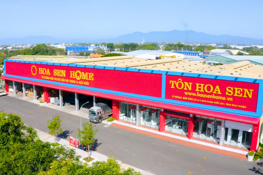 Tập đoàn Hoa Sen thúc đẩy thị trường nội địa