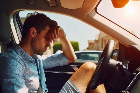 Cẩn trọng đột quỵ khi lái xe mùa nắng nóng
