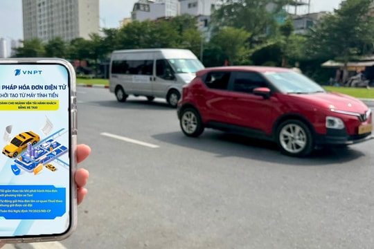 Taxi phải lập hóa đơn điện tử ngay khi kết thúc chuyến đi, giải pháp công nghệ nào hữu hiệu?
