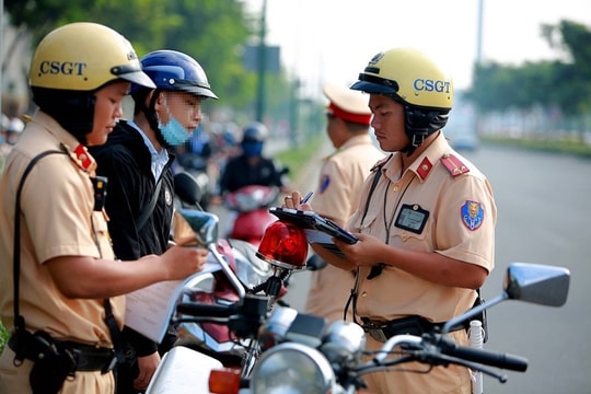 Công an TP. Hồ Chí Minh mở cao điểm bảo đảm trật tự an toàn giao thông dịp hè