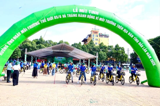 Đắk Lắk: Chung tay vì môi trường xanh, giảm thiểu rác thải nhựa