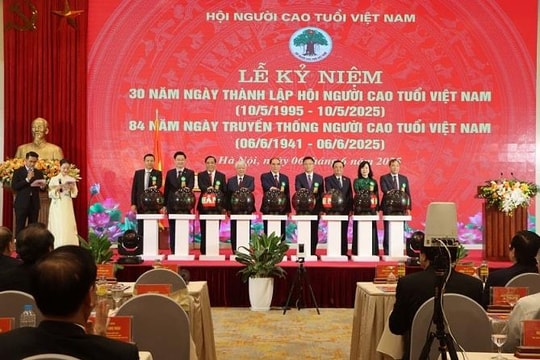 Lễ kỷ niệm 30 năm Ngày thành lập Hội Người cao tuổi Việt Nam