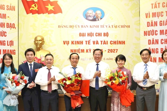 Đại hội Chi bộ Vụ Kinh tế và Tài chính nhiệm kỳ 2025 – 2027