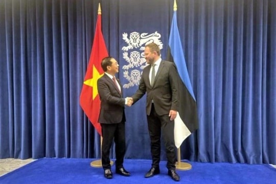 Vietnamese, Estonian ministries to cooperate in developing modern digital diplomacy