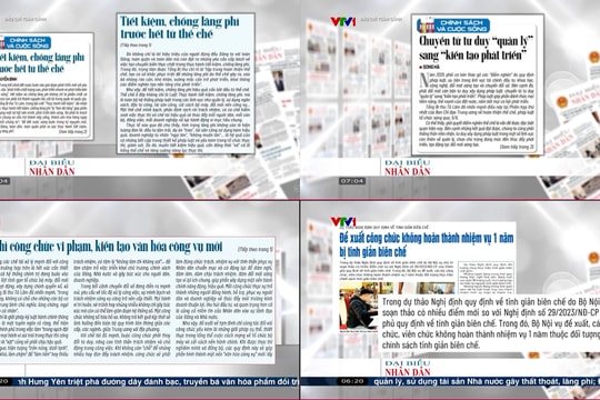 Tổng hợp Điểm báo VTV1 từ ngày 2/6 - 8/6/2025