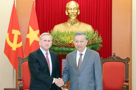 Tổng Bí thư Tô Lâm tiếp Chủ tịch phụ trách Quản trị toàn cầu, Tập đoàn Qualcomm