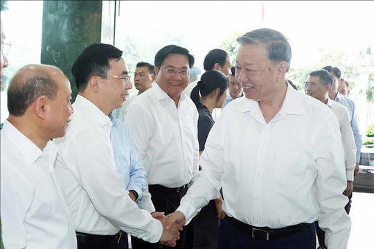 Tổng Bí thư Tô Lâm: Tạo điều kiện phát triển các hành lang kinh tế xuyên suốt từ đồng bằng - trung du - miền núi