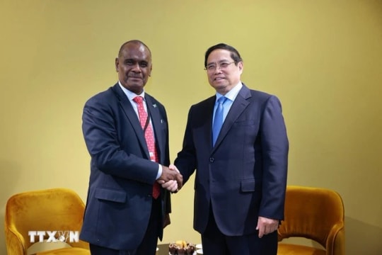 Vietnam, Solomon Islands pledge stronger ties on UNOC 3 sidelines