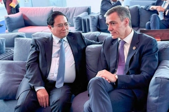 Vietnamese, Spanish PMs meet on UNOC3 sidelines