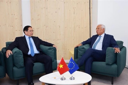 PM meets with leaders of European Union