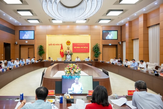 Bí thư Đảng ủy Quốc hội, Chủ tịch Quốc hội Trần Thanh Mẫn chủ trì Hội nghị Ban Chấp hành Đảng bộ Quốc hội lần thứ 3