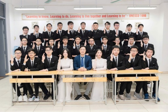 Điều đặc biệt ở lớp học có 100% học sinh đỗ THPT chuyên Khoa học Tự nhiên