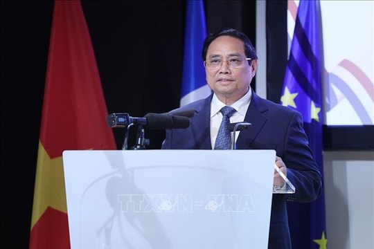 Thủ tướng Phạm Minh Chính dự Diễn đàn doanh nghiệp Việt Nam - Pháp